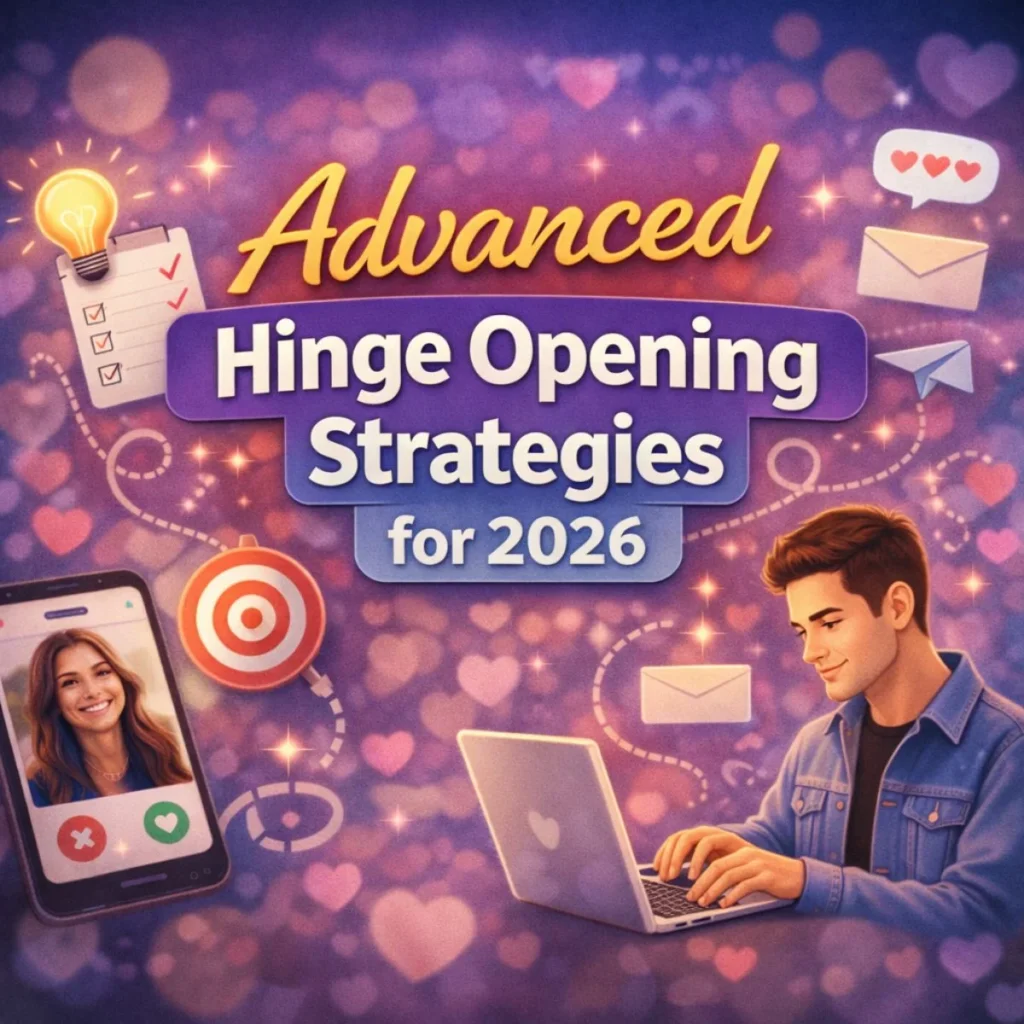 Advanced Hinge opening strategies for 2026 that improve response rate and conversations