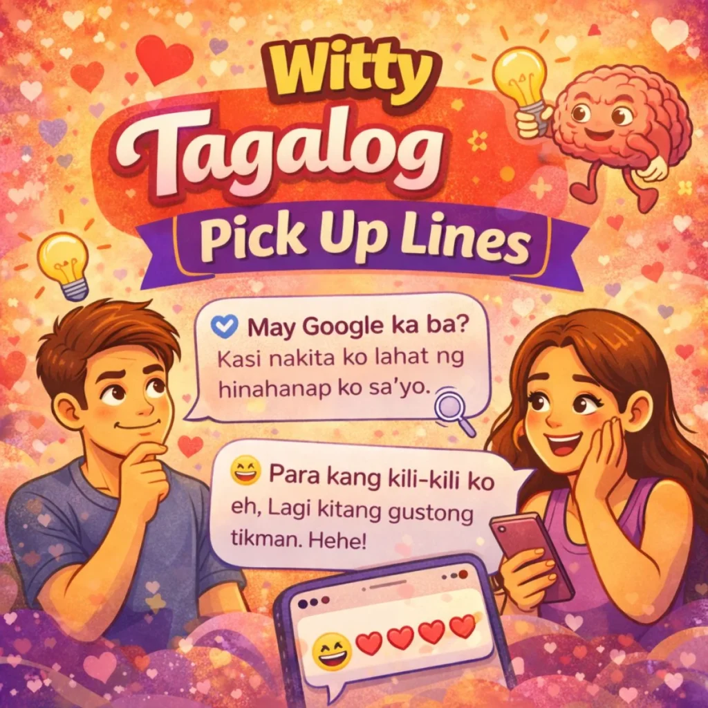 witty tagalog pick up lines clever filipino banat lines funny wordplay