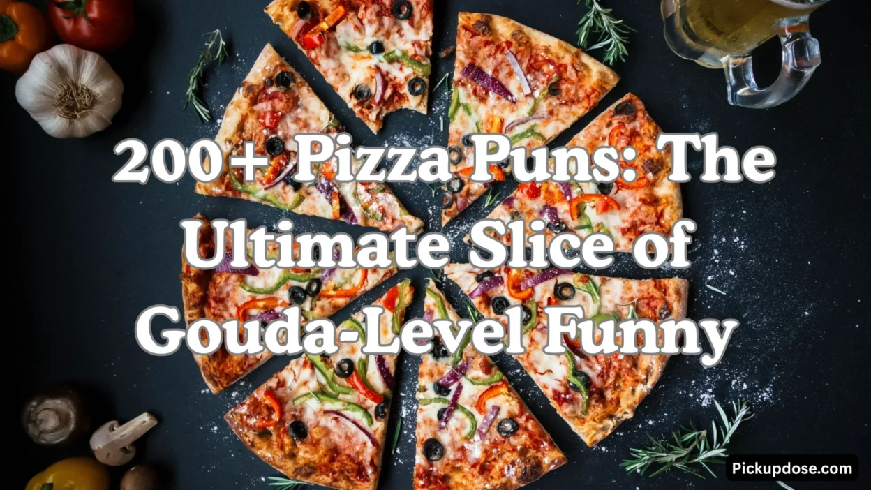 _200+ Pizza Puns The Ultimate Slice of Gouda-Level Funny