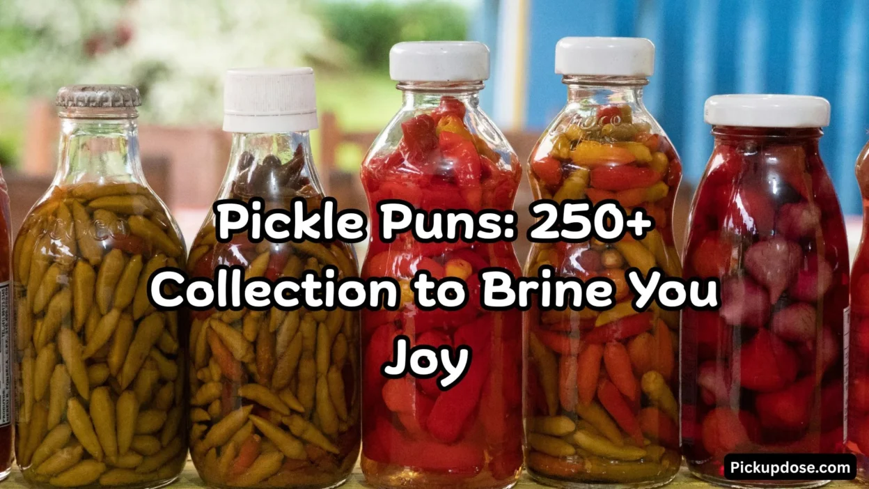 Pickle Puns 250+ Collection to Brine You Joy