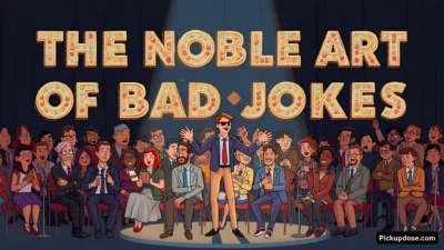 The Noble Art of Bad Jokes Why We Love Groan-Worthy Puns