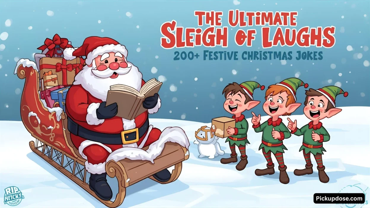The Ultimate Sleigh of Laughs 200+ Festive Christmas Jokes for 2026