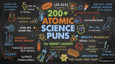 200+ Atomic Science Puns for Smart Laughs