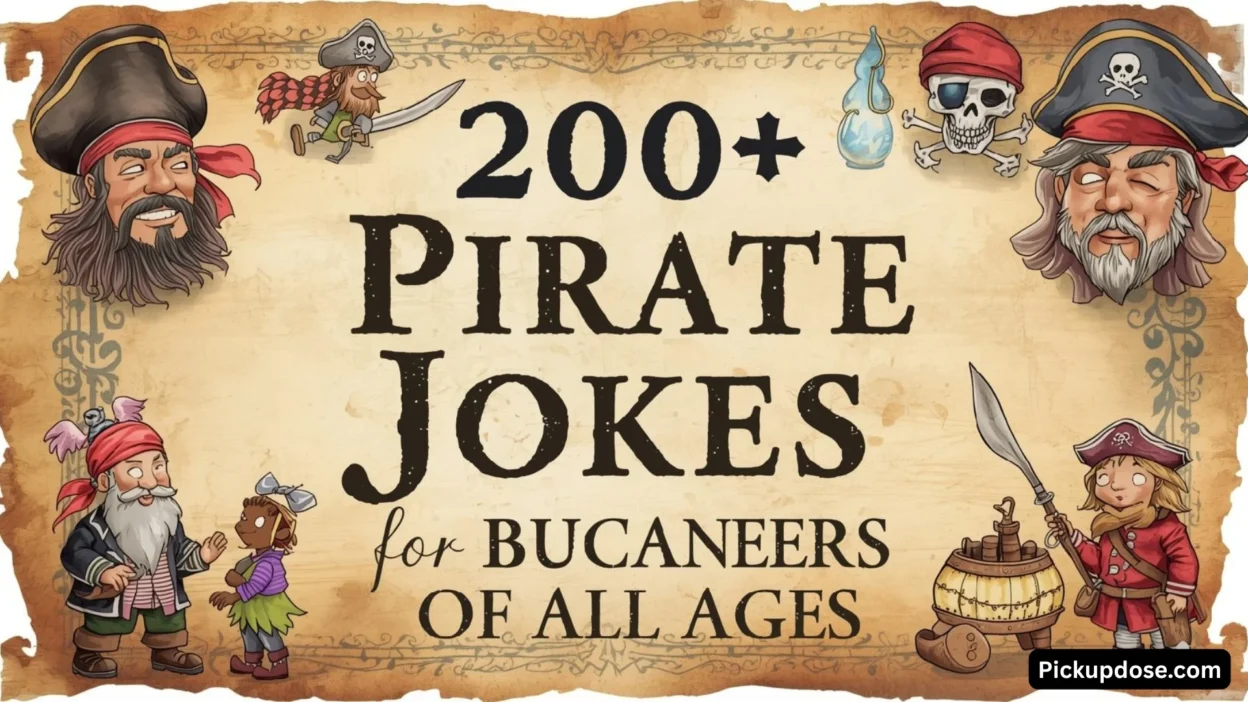 200+ Best Pirate Jokes for Buccaneers of All Ages