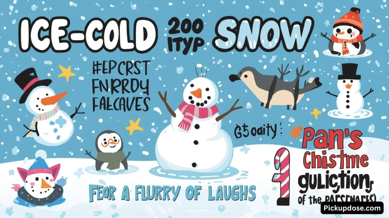 200+ Ice-Cold Snow Puns for a Flurry of Laughs
