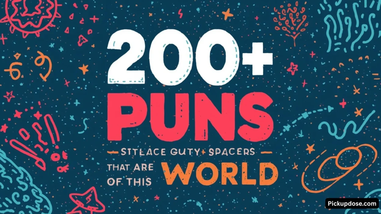 200+ Stellar Space Puns That Are Out of This World