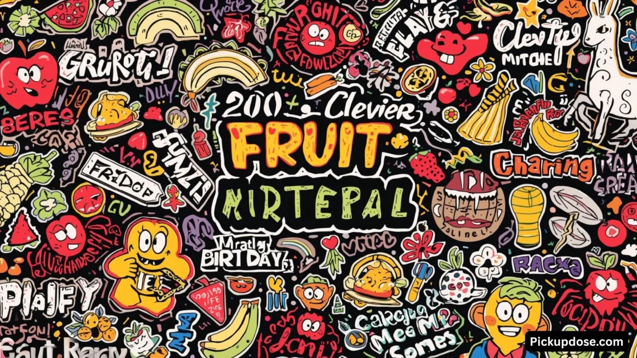 200+Collection of Clever Fruit & Tech Wordplay 🍎