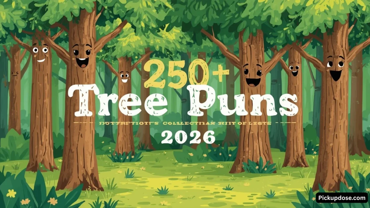 250+ Collection of Tree Puns 2026