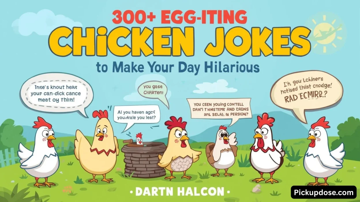 300+ Egg-citing Chicken Jokes to Make Your Day Hilarious