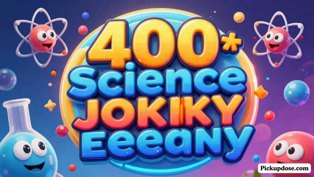 400+ Science Jokes That Are So Funny They're Element-ary