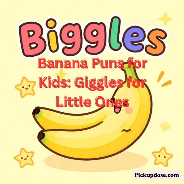 Banana Puns for Kids Giggles for Little Ones