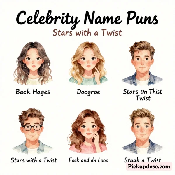 _Celebrity Name Puns Stars with a Twist