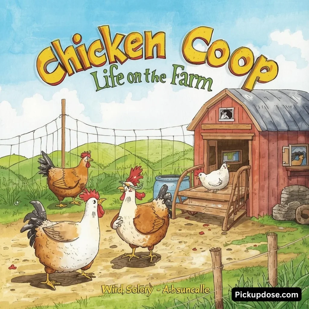 Chicken Coop Comedy Life on the Farm