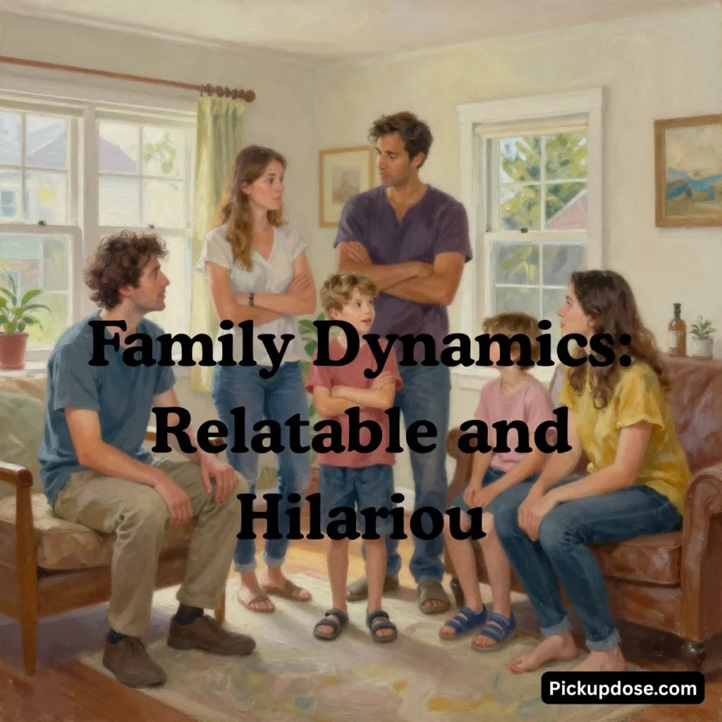 Family Dynamics Relatable and Hilariou