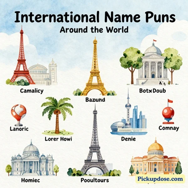 International Name Puns Around the World