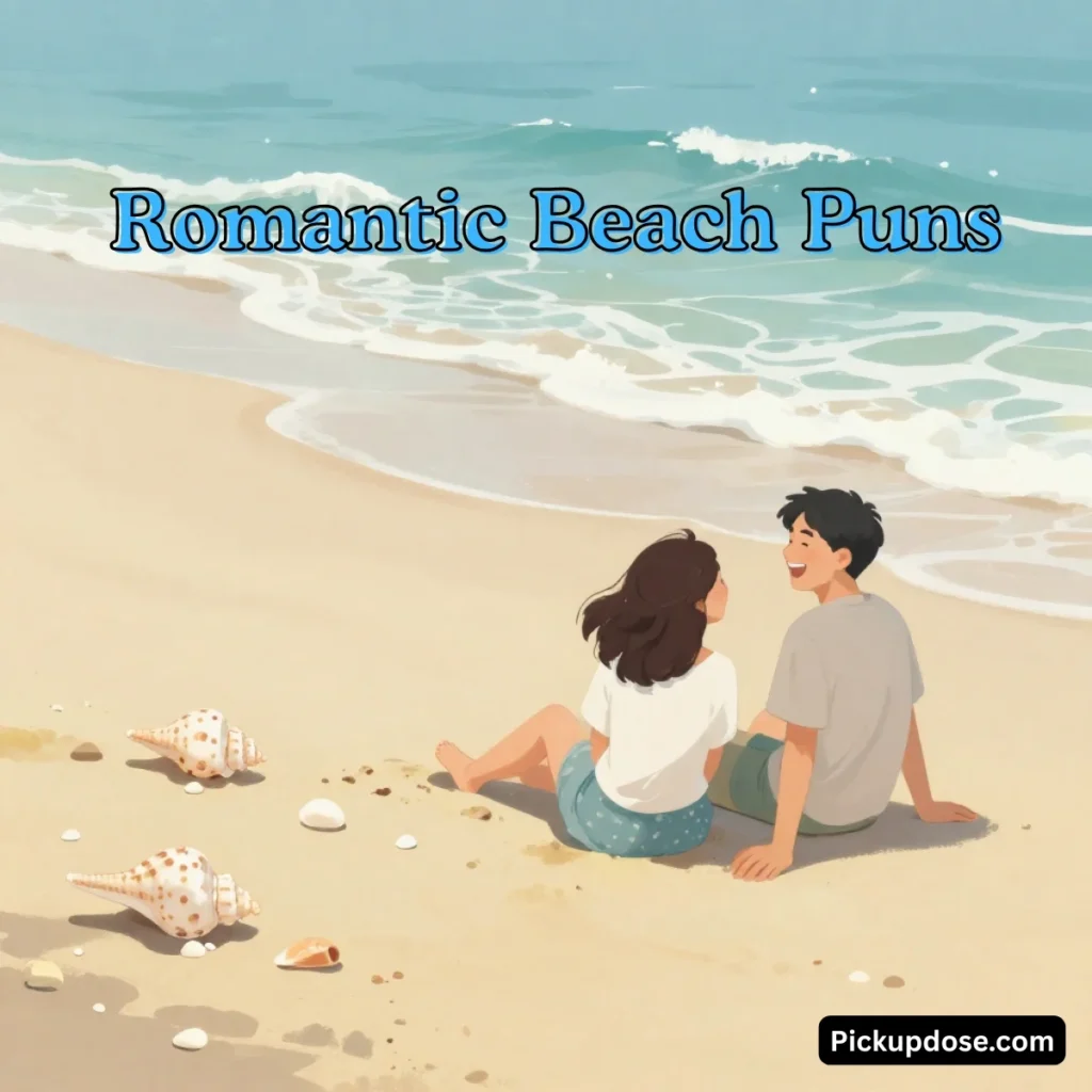 Romantic Beach Puns