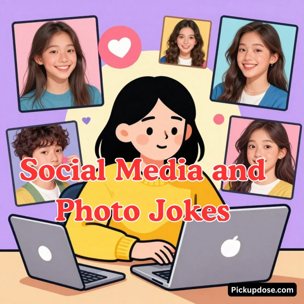 Social Media and Photo Jokes