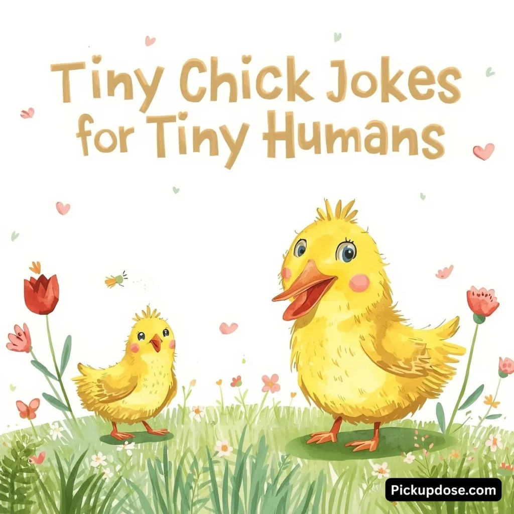 Tiny Chick Jokes for Tiny Humans