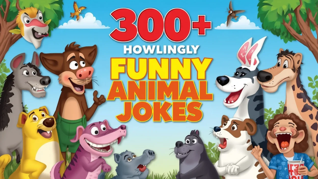 300+ Howlingly Funny Animal Jokes