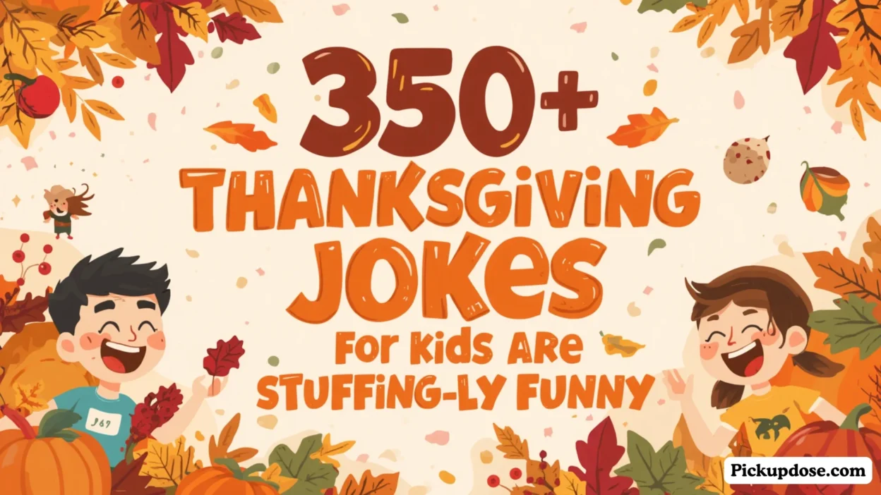 350+ Thanksgiving Jokes for Kids That Are Stuffing-ly Funny