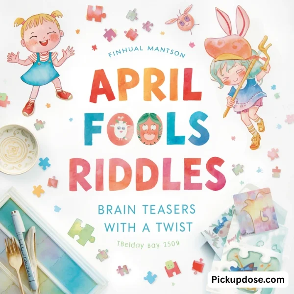 _April Fools Riddles Brain Teasers with a Twist