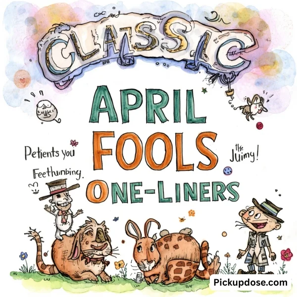 Classic April Fools One-Liners Short and Punchy