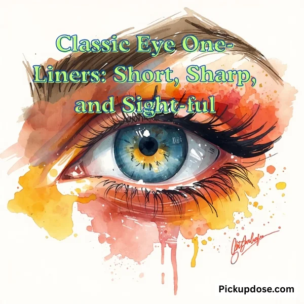 Classic Eye One-Liners Short, Sharp, and Sight-ful