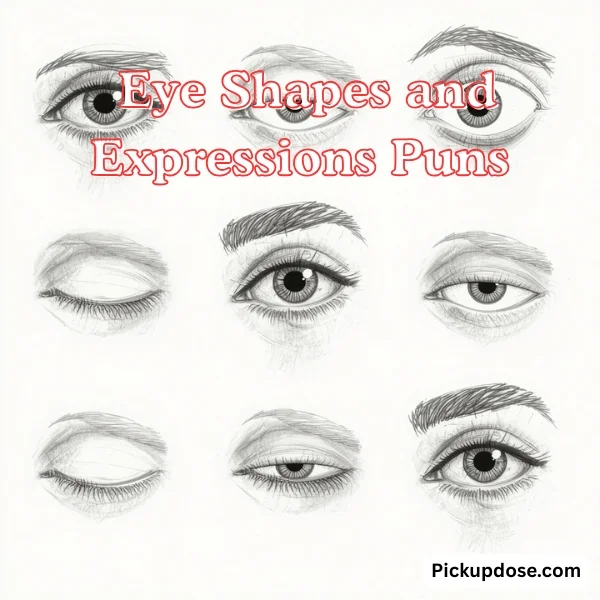_Eye Shapes and Expressions Puns
