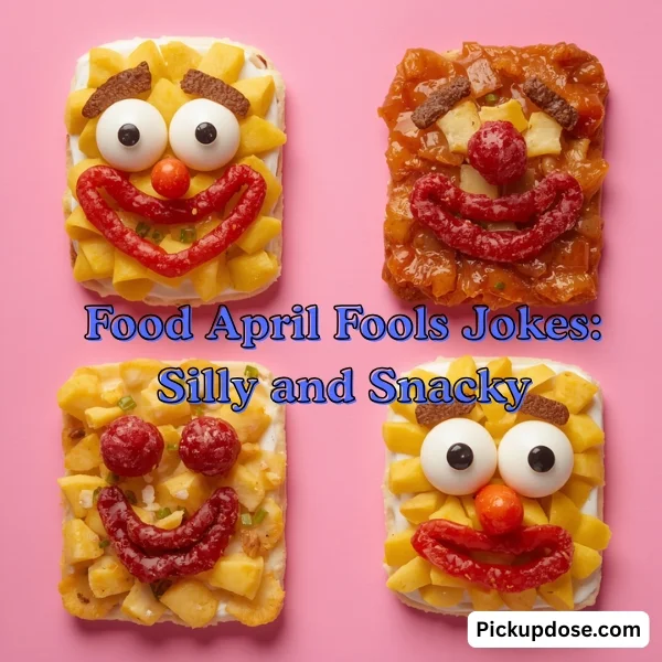 Food April Fools Jokes Silly and Snacky
