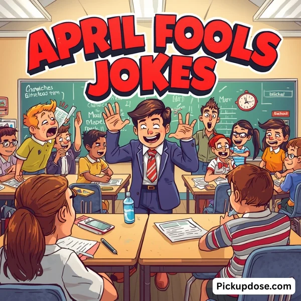 _School April Fools Jokes Classroom Comedy