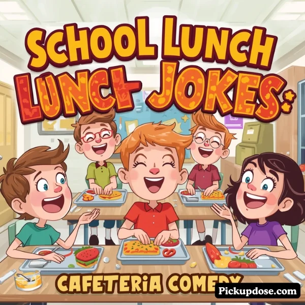 School Lunch Jokes Cafeteria Comedy
