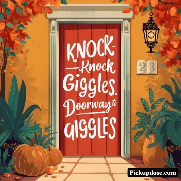 Thanksgiving Knock-Knock Jokes Doorway to Giggles